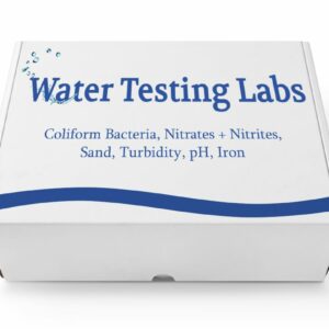 Coliform Bacteria, Nitrates + Nitrites, Sand, Turbidity, pH, Iron Water Testing Analysis Kit
