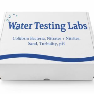 Coliform Bacteria, Nitrates + Nitrites, Sand, Turbidity, pH Water Testing Analysis Kit